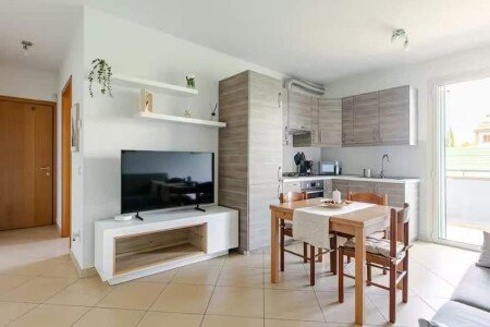 Appartamento 1 camera, con aria condizionata