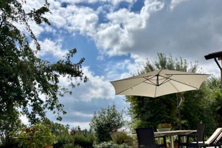 Maison design, 1 chambre, avec jardin