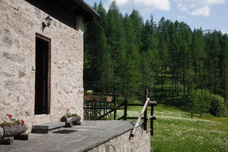 Chalet 2 camere, con giardino