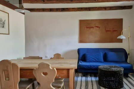 Appartamento 1 camera, con giardino