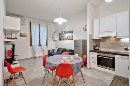 Apartment 1 bedroom, with garden