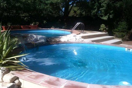 Maison 1 chambre, avec piscine
