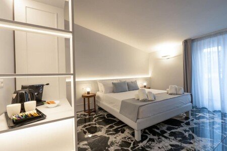 Bed and breakfast 1 bedroom, with air conditioning