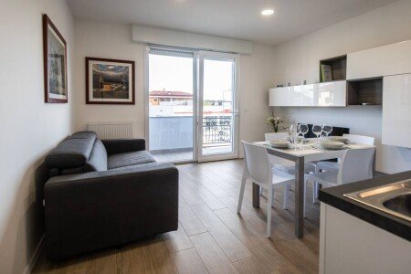 Apartment 1 bedroom, with garden