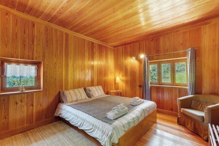 Chalet 1 camera, con caminetto