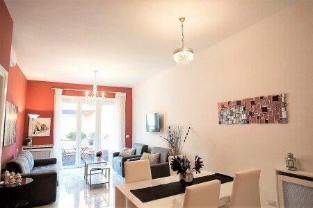 Appartement design, 2 chambres, avec salle de sport