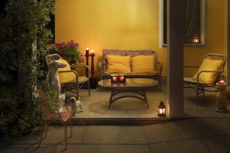 Villa 2 camere, con giardino