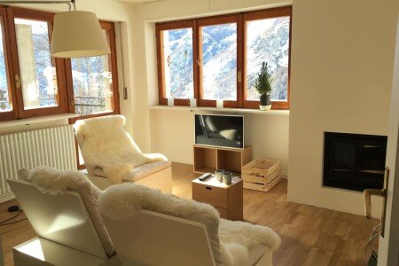 Appartamento 2 camere, con caminetto