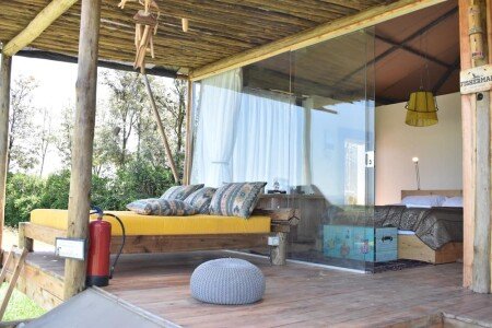 Chalet 1 bedroom, with fireplace