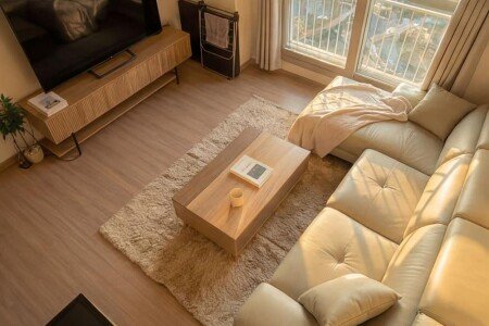 Apartment 2 bedrooms, with gym