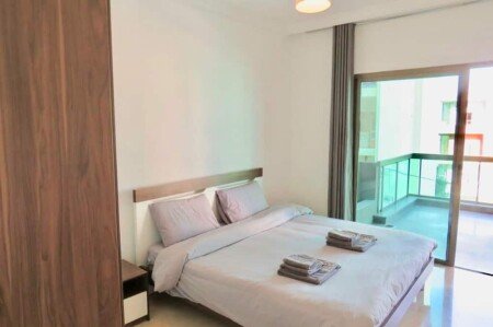 Appartement design, 1 chambre, avec jardin