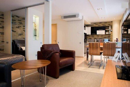 Wohnung 1 Schlafzimmer, mit Garten