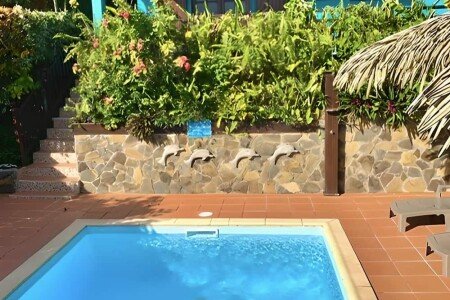 Villa dans un cadre idyllique, 1 chambre, avec piscine