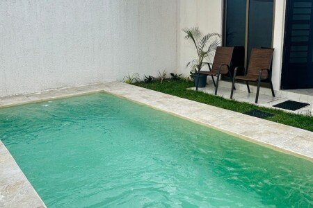 Casa 3 habitaciones, con aire acondicionado