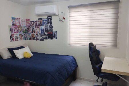 Casa 3 habitaciones, con aire acondicionado