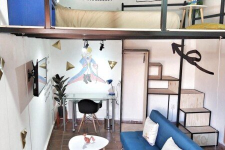 Aparthotel 1 habitación, con jardín