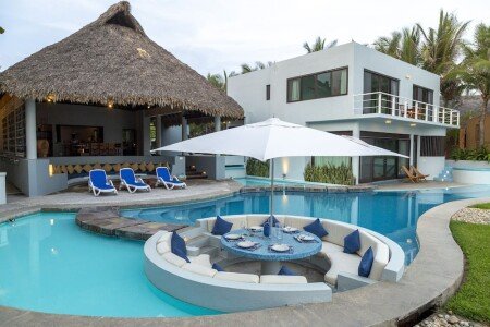 Maison d'architecte design, 3 chambres, avec jacuzzi