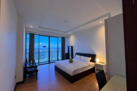 Appartement 3 chambres, avec jacuzzi