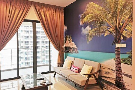 Apartment 2 bedrooms, with pool