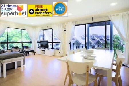 Apartment 4 bedrooms, with air conditioning