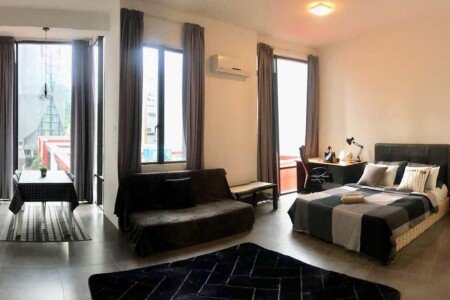 Apartment 1 bedroom, with gym