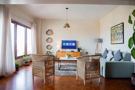 Apartment 3 bedrooms, with air conditioning