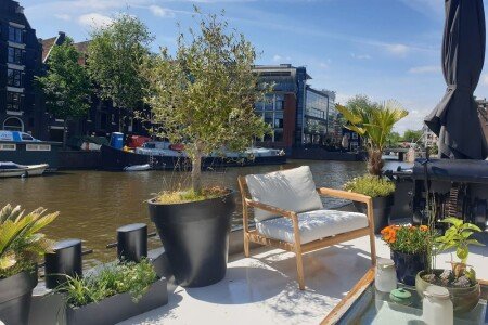 Boat 3 bedrooms, with fireplace