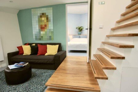 Bateau cozy, 1 chambre, avec piscine