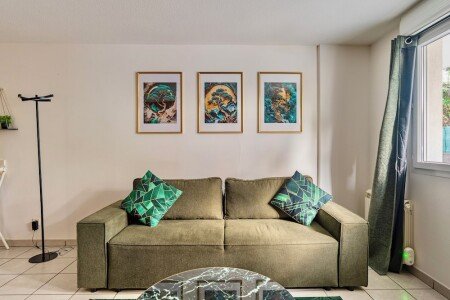 Appartement cozy, 1 chambre, avec wifi