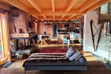 Chalet 5 chambres, avec cheminée