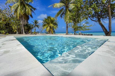 Villa moderne traditionnelle, 3 chambres, avec piscine