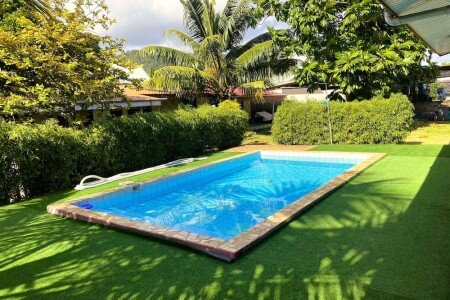 Chalet 2 chambres, avec piscine