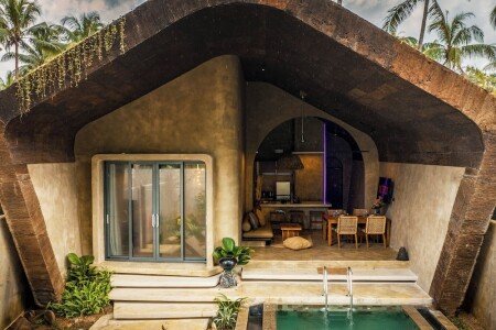 Villa 1 chambre, avec piscine