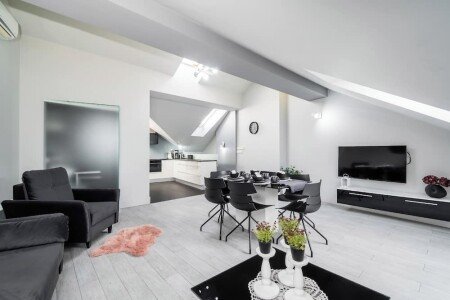 Apartment 3 bedrooms, with air conditioning