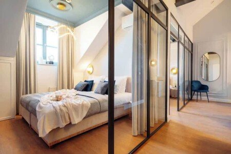 Loft design, 5 chambres, avec climatisation