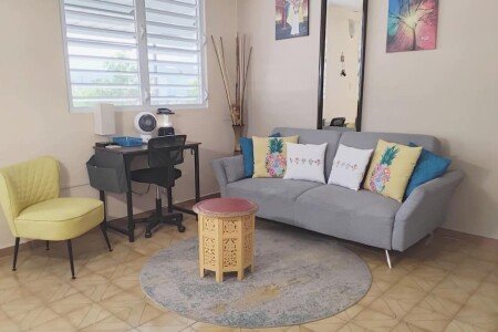 Casa 2 habitaciones, con aire acondicionado