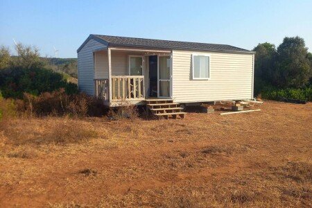 Mobil home 2 chambres, avec jardin