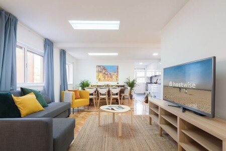 Appartement 3 chambres, avec cheminée