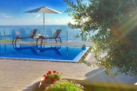 Villa 2 chambres, avec piscine