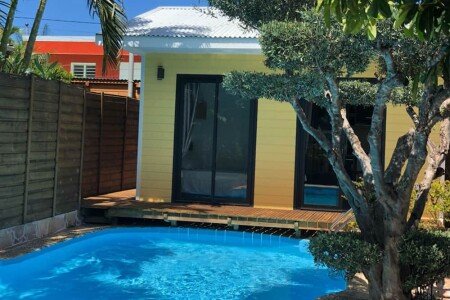 Maison 1 chambre, avec piscine