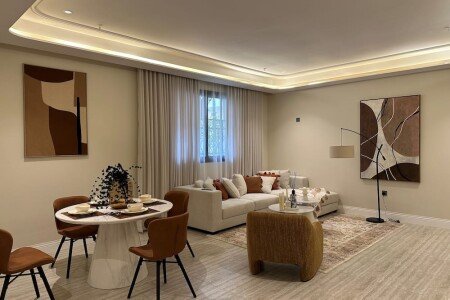 Apartment 3 bedrooms, with garden