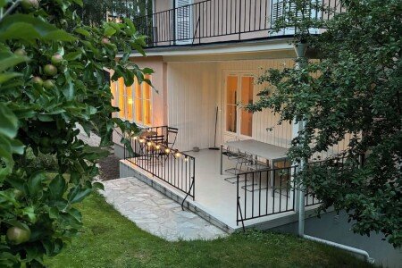 Villa 3 chambres, avec jardin