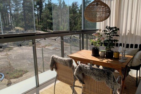 Appartement 3 chambres, avec jardin