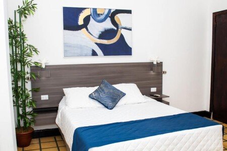 Bed and breakfast 1 bedroom, with air conditioning