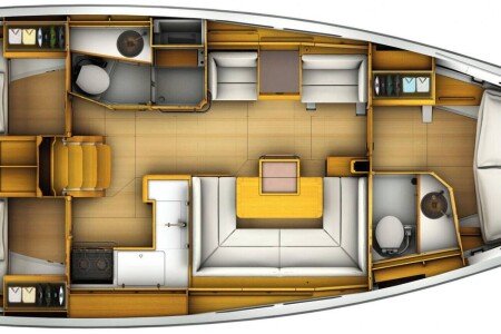 Boat 2 bedrooms