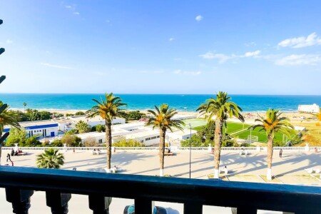 Appartement design, 2 chambres, avec climatisation