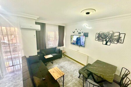 Appartement chic, 2 chambres, avec jardin