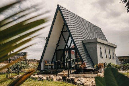 Chalet design, 2 chambres, avec jardin