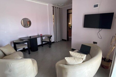 Apartment 2 bedrooms, with garden