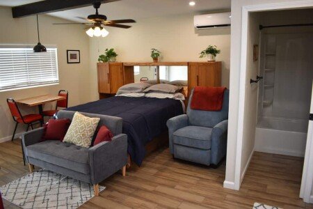 Apartment 1 bedroom, with jacuzzi